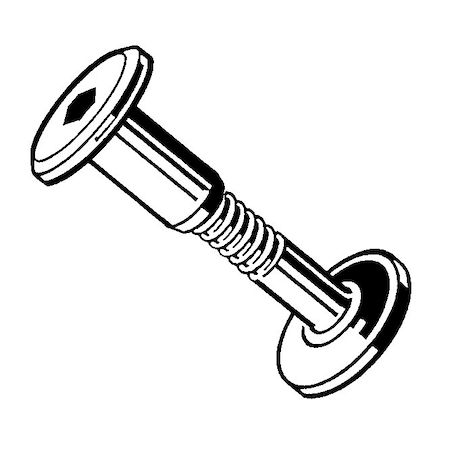 Midwest Fastener 1.00mm (Coarse), 16.00mm Brl Lg, Steel Black Oxide, 10 PK 933663